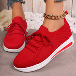 Women's Fashion Casual Fly-knit Sneakers - Heritage cosmetics and beauty care