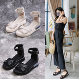 Women's Thick-soled Roman Sandals Peep Toe Casual Heritage cosmetics and beauty care