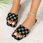 Summer Fashion Outdoor Fairy Style Flat Slippers Heritage cosmetics and beauty care