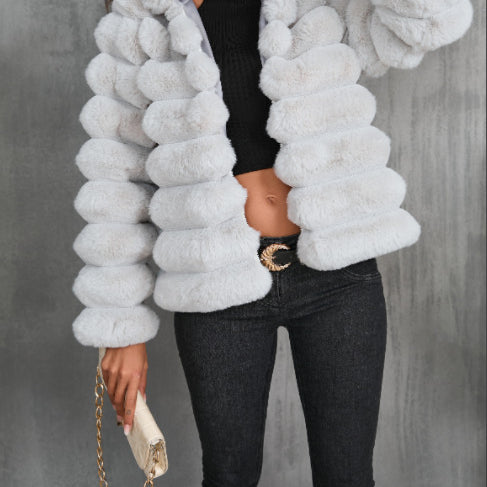 Autumn And Winter Imitation Fur Coat Short Women