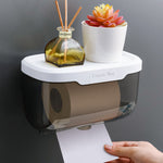 Toilet Tissue Waterproof Punch-free Toilet Paper Box - Heritage cosmetics and beauty care