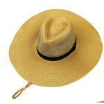 Breathable Mesh Big Brim Straw Hat Men's Outdoor Sun Protection - Heritage cosmetics and beauty care