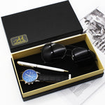 Men's Watch Business Pen Glasses Suit - Heritage cosmetics and beauty care