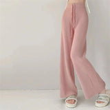 Women's High Waist Slimming Soft Knitted Trousers - Heritage cosmetics and beauty care