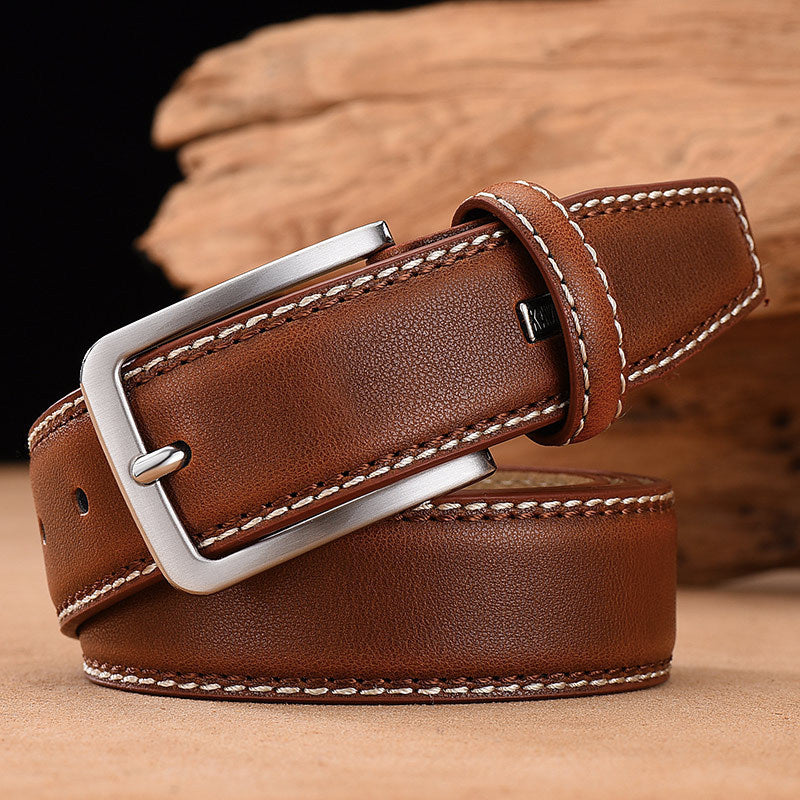 Fashion Classic Business Men's Belt Foreign Trade Cross-border E-commerce Belt Men