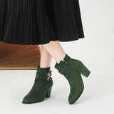 Women's Ankle Boots New Fashion Ankle Boots Comfortable Suede