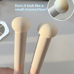 Small Steamed Bun Mushroom-shaped Haircut Sponge Concealer Brush - Heritage cosmetics and beauty care