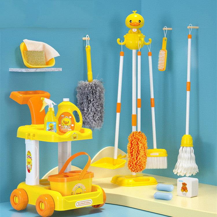 Children's Simulation Cleaning Tools Play House Toy Set - Heritage cosmetics and beauty care