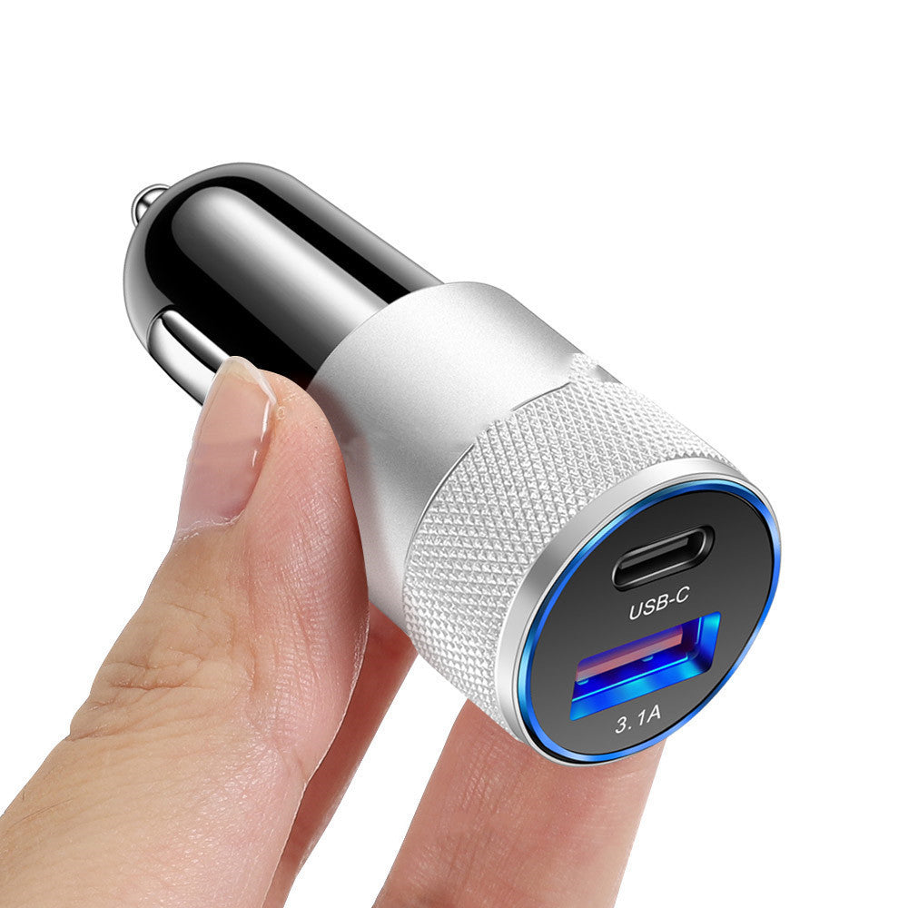 Aluminum Alloy Mobile Phone Car Charger Heritage cosmetics and beauty care