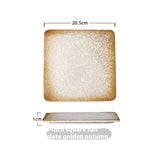 Ceramic Tableware Square Square Plate Dish - Heritage cosmetics and beauty care