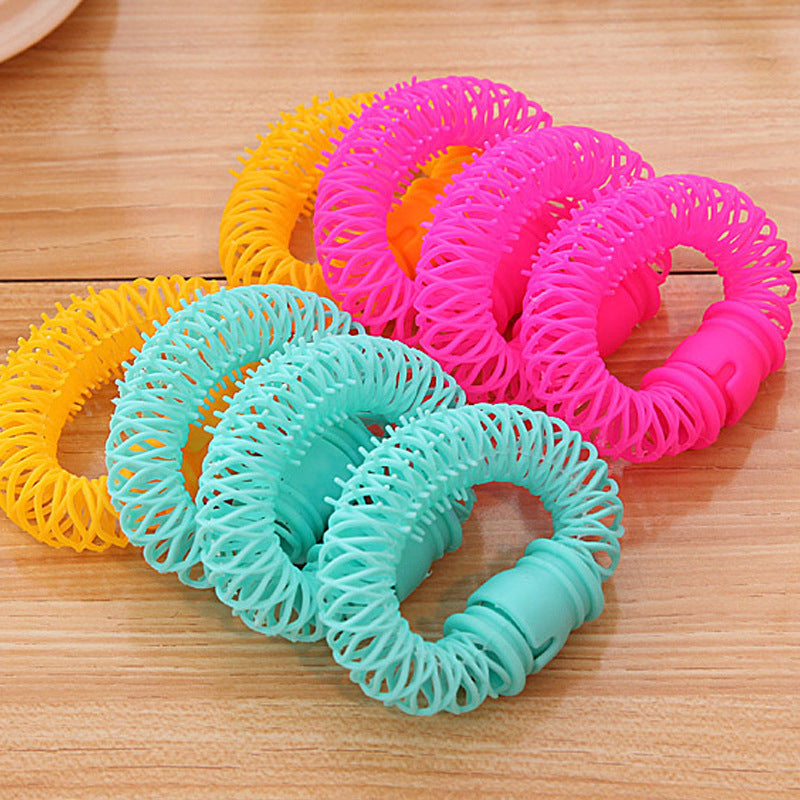 Donut Hair Rollers Magic Sticks Hair Natural Curlers Circle Spiral Plastic DIY Hair Styling Curly - Heritage cosmetics and beauty care