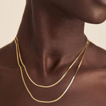 Titanium Steel Gold Plated Necklace Anklets Bracelets - Heritage cosmetics and beauty care