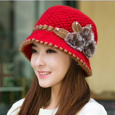 Knitted Hats For The Elderly Mother In Autumn And Winter - Heritage cosmetics and beauty care