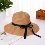 Women's Summer Seaside Sunscreen Breathable Straw Hat - Heritage cosmetics and beauty care