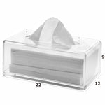 Transparent Acrylic Tissue Box Paper Extraction Box - Heritage cosmetics and beauty care