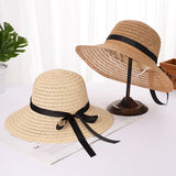 Women's Summer Seaside Sunscreen Breathable Straw Hat - Heritage cosmetics and beauty care