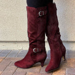 Western Boots Winter Shoes Wide Calf Long Boots For Women - Heritage cosmetics and beauty care