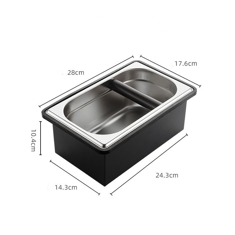 Recessed Bar Coffee Maker Accessories Stainless Steel Slag Bucket Heritage cosmetics and beauty care