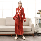 Women Pajamas Couple Gown Bathrobe Winter Robe - Heritage cosmetics and beauty care