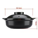 Flame High Temperature Resistant Dry Pot Ceramic Pot Pan Health Pot Pan - Heritage cosmetics and beauty care