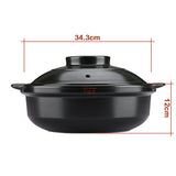 Flame High Temperature Resistant Dry Pot Ceramic Pot Pan Health Pot Pan - Heritage cosmetics and beauty care