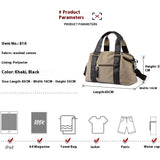 Fashion Men's Retro Canvas Out Luggage Business Travel Handbag - Heritage cosmetics and beauty care