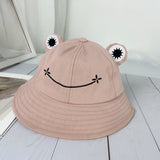 Fashionable Summer Hats For Children And Adults With Frog Pattern - Heritage cosmetics and beauty care