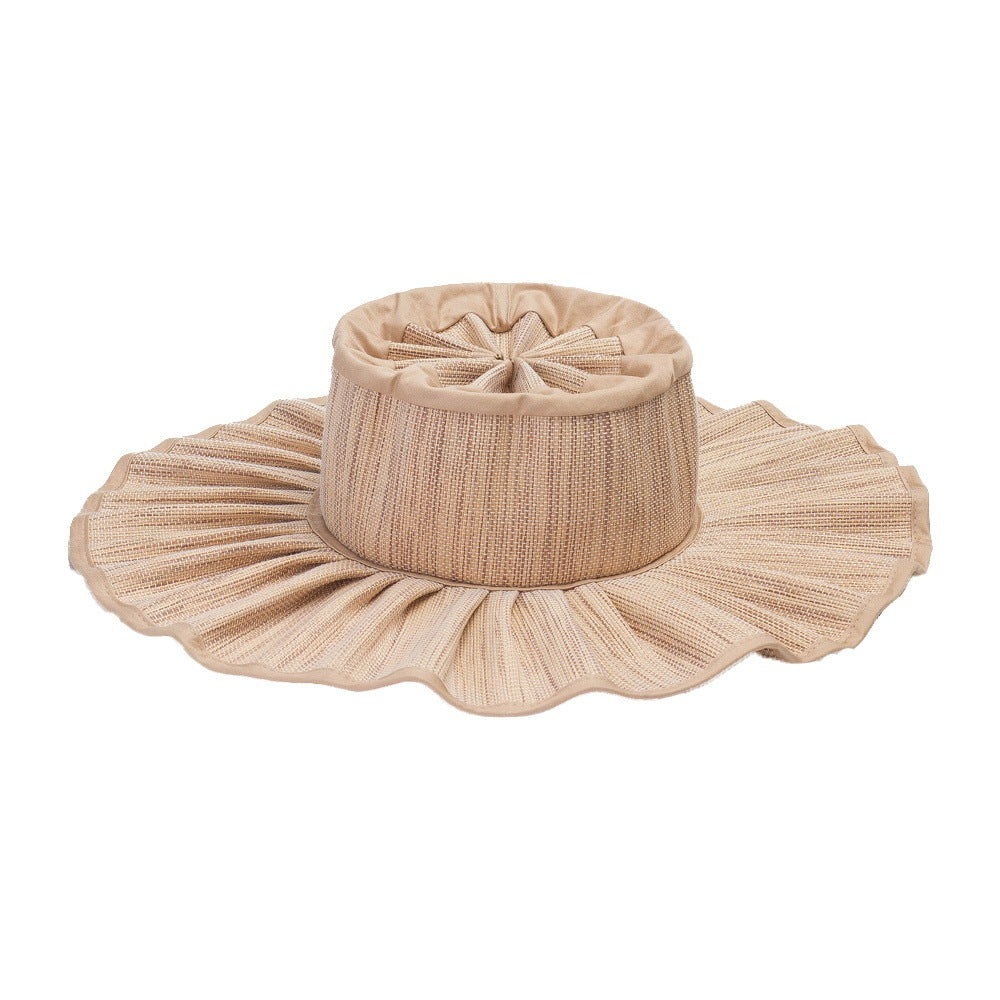 Foldable And Easy To Carry All-match Women's Straw Hat - Heritage cosmetics and beauty care