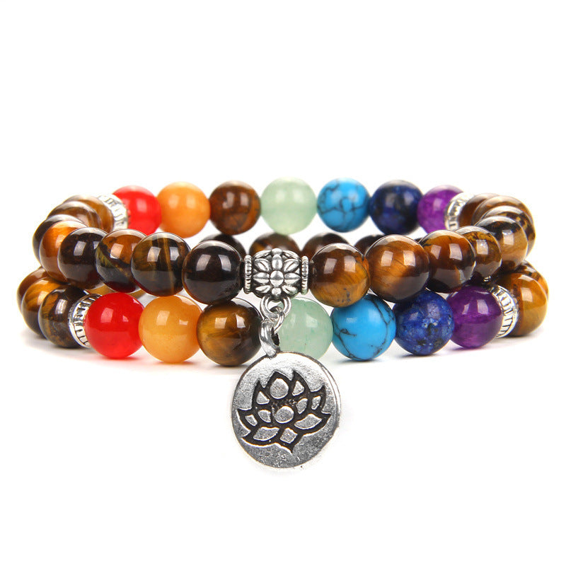 Seven Chakra Yoga Energy Bracelets - Heritage cosmetics and beauty care