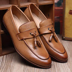 British Retro Slip-on Tassel Loafers Men's Casual - Heritage cosmetics and beauty care