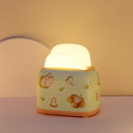 Toaster Small Night Light Cute USB Girl Heart Heritage cosmetics and beauty care