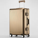 All-aluminum Magnesium Alloy Trolley Case Business Luggage - Heritage cosmetics and beauty care