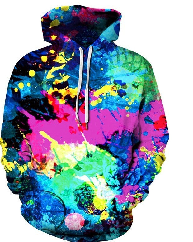 D Digital Printing Men's And Women's Hooded Sweaters Men's And Women's Sweaters Proofing Hoodies Heritage cosmetics and beauty care