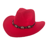 Punk Style Cowboy Hats And Felt For Men And Women - Heritage cosmetics and beauty care