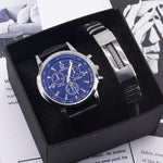 Blue Light Glass Wrist Watch Men New Watches - Heritage cosmetics and beauty care