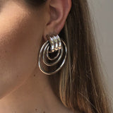 Earring Jewelry Gold Multi-layer Metal Irregular Earrings - Heritage cosmetics and beauty care