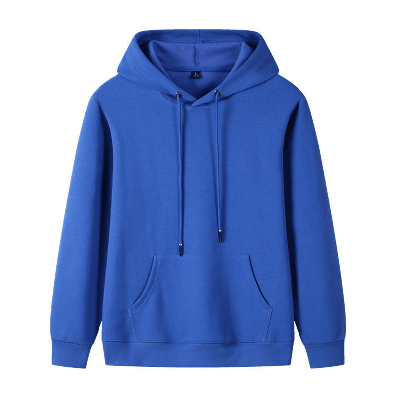 Autumn Pure Cotton Solid Color Blank Hoodie Sports Meeting Hoodie Sweatshirt