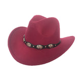 Punk Style Cowboy Hats And Felt For Men And Women - Heritage cosmetics and beauty care