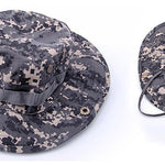 Camouflage Summer Fisherman Outdoor Sunscreen Hat - Heritage cosmetics and beauty care