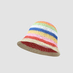 Rainbow Summer Sunscreen Sun Hat Seaside Beach - Heritage cosmetics and beauty care