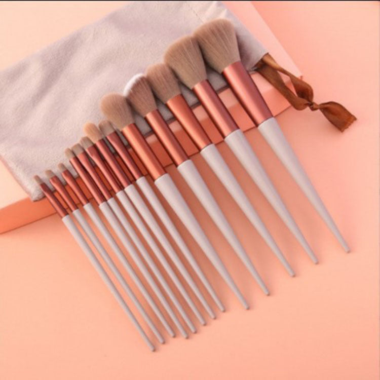 13Pcs Makeup Brush Set Make Up Concealer Brush Blush Powder Brush Eye Shadow Highlighter Foundation Brush Cosmetic Beauty Tools - Heritage cosmetics and beauty care