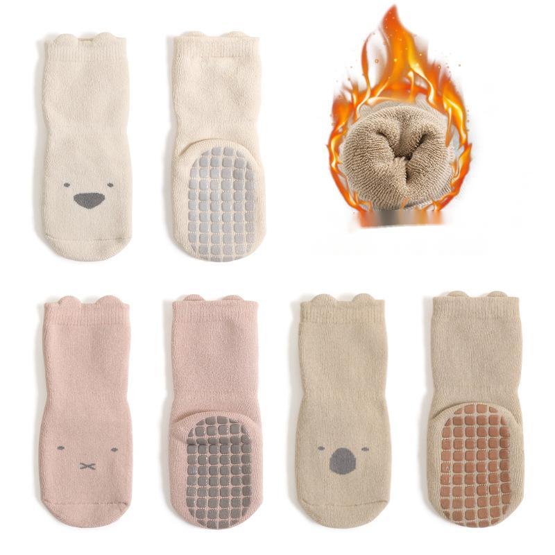 Baby Cotton Non-slip Indoor Cooling Learning To Walk Short Boat Socks - Heritage cosmetics and beauty care