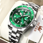 Watches Green Water Ghost Quartz Waterproof Men - Heritage cosmetics and beauty care