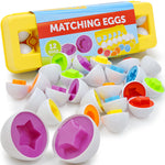 Baby Learning Educational Toy Smart Egg Toy Games Shape Matching Sorters Toys Montessori Eggs Toys For Kids Children - Heritage cosmetics and beauty care