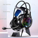 Silver Eagle Q7 Head-mounted Computer Earphone With Microphone Luminous Channel USB Gaming Headset Heritage cosmetics and beauty care