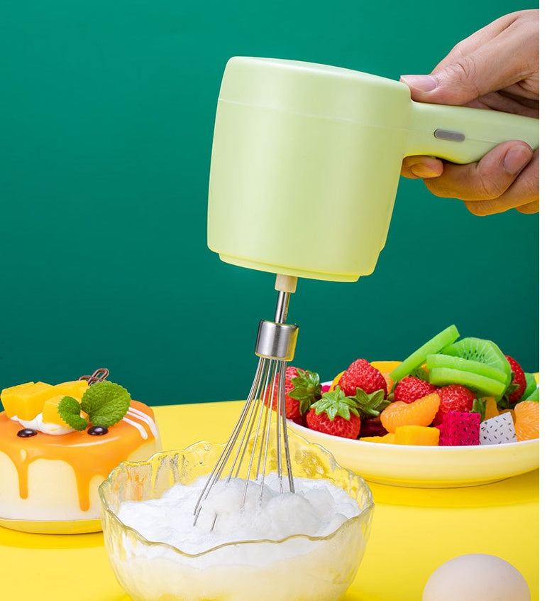 Blender 2 In 1 Multifunctional Electric Hand Mixer USB Planetary Handheld Mixer With Bowl Food Processors Chopper Beater Frother Heritage cosmetics and beauty care