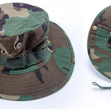 Camouflage Summer Fisherman Outdoor Sunscreen Hat - Heritage cosmetics and beauty care