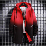 Spring And Autumn Trendy Men's Clothing All-matching Hooded Trench Coat - Heritage cosmetics and beauty care