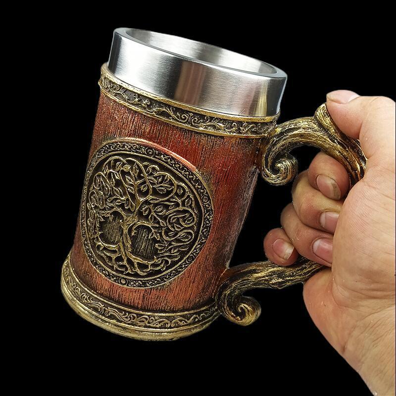 Fashion Personality World Tree Beer Steins Mug - Heritage cosmetics and beauty care