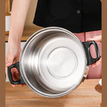 Stainless Steel Pot Set Pot Milk Pot Soup Pot Frying Pan With Kettle - Heritage cosmetics and beauty care